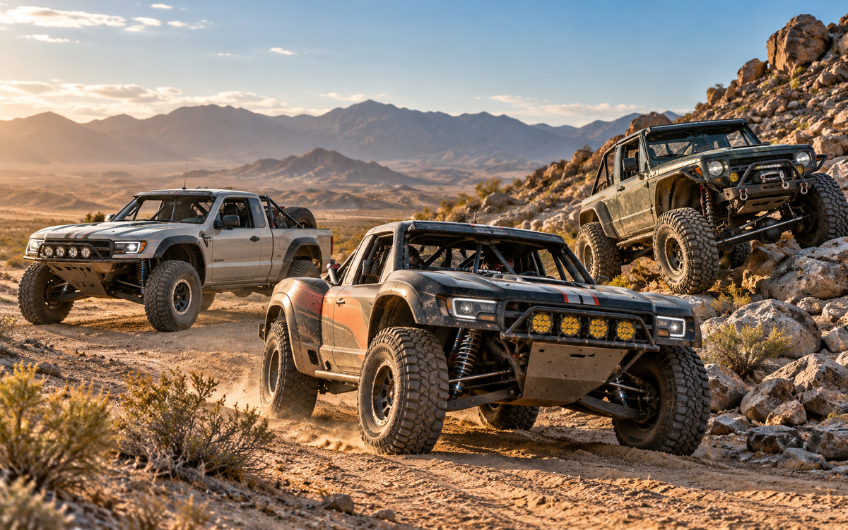 Prerunner, Trophy Truck, or Trail Rig? Here's the Difference