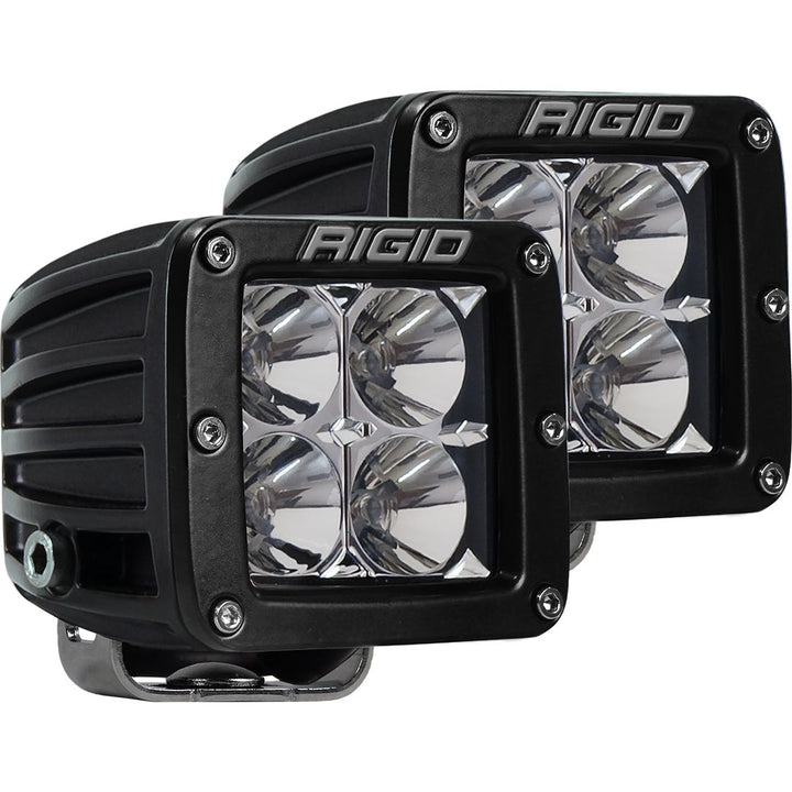 RIGID D-Series PRO Flood LED Pods — Pair