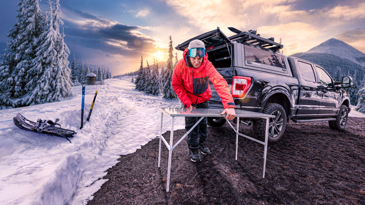 SmartCap StowAway Table — manufacturer image