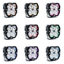 Baja Designs Squadron 2.0 Sport selectable backlight color reference