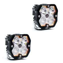 Baja Designs Squadron 2.0 housing detail; wiring harness not included with this listing